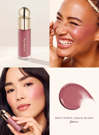 Blush Rare Beauty Matte Lasting Truth - Crème Poudre Rebondi Flou Résistant Transpiration Humidité Longue Tenue