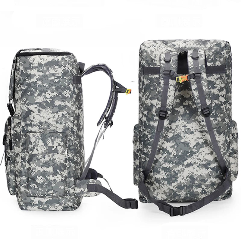 Sac à Dos Tactique Militaire 120L Imperméable Camouflage ACU - MOLLE Voyage Camping 2026