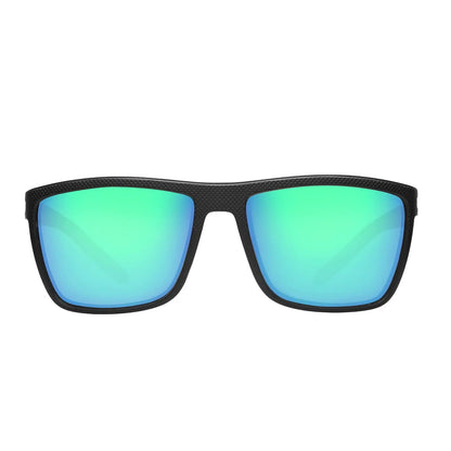 ZENOTTIC Lunettes de Soleil Polarisées Carrées — TR-90 Léger, UV400, Unisexe