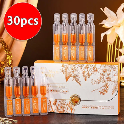 Set 30 Essences Faciales Astaxanthine - Collagène Acide Hyaluronique Vitamine C Hydratant Rajeunissement Beauté