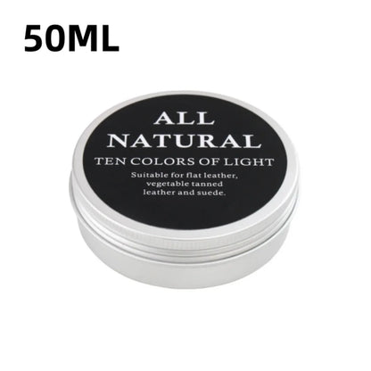 Crème Huile de Vison 50g - Entretien Cuir Chaussures Sacs Maroquinerie Nourrissant Protecteur Accessoires