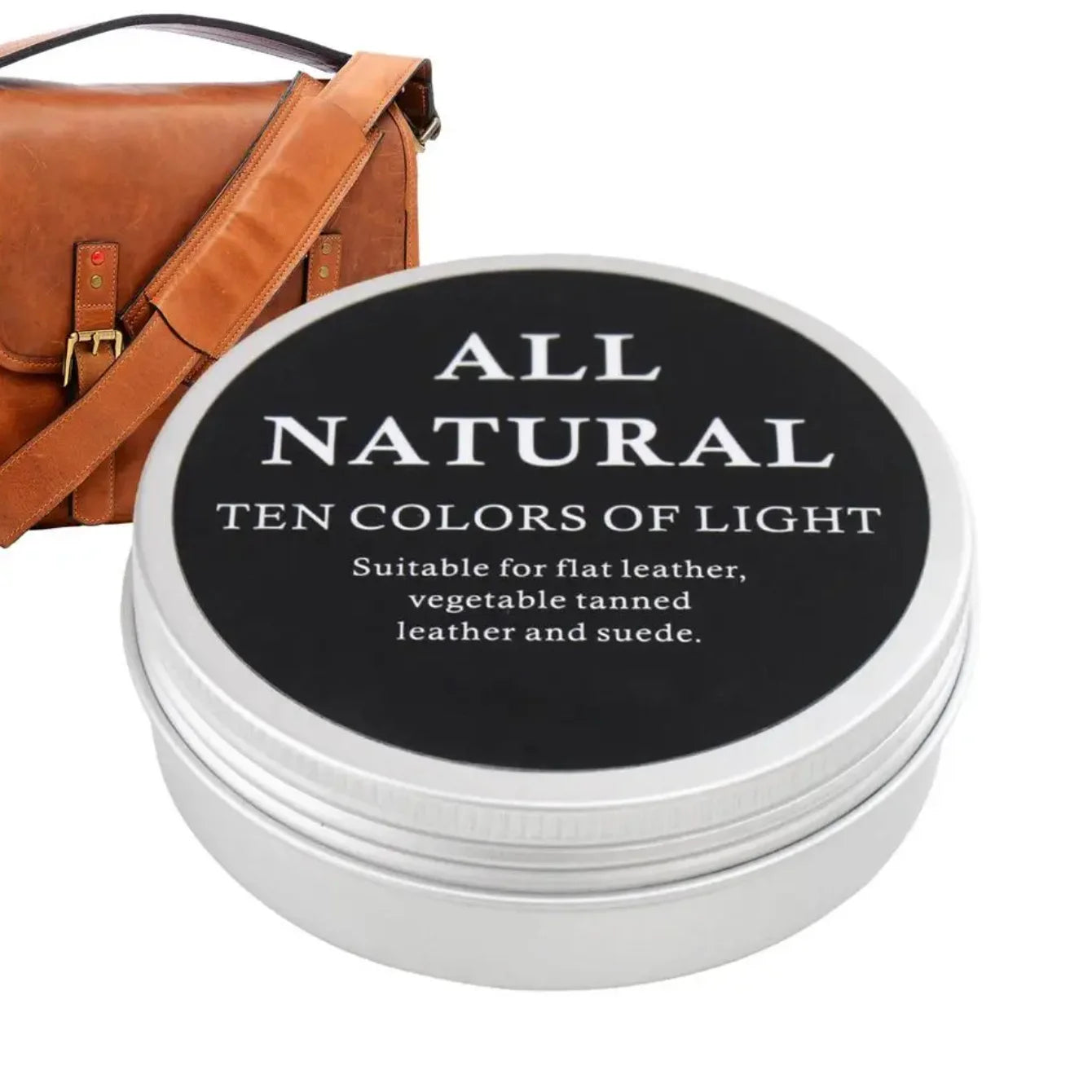 Crème Huile de Vison 50g - Entretien Cuir Chaussures Sacs Maroquinerie Nourrissant Protecteur Accessoires