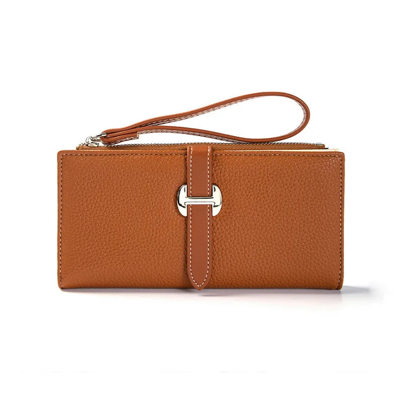 Portefeuille Femme Élégant Multi-Fentes 2026 - Clutch Grande Capacité Porte-Cartes