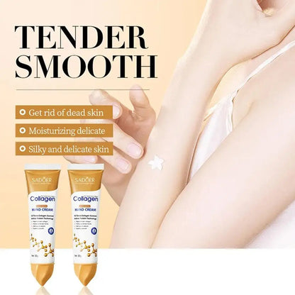 Crème Mains Collagène SADOER 5pcs - Hydratante Éclaircissante Rafraîchissante Nourrissante Soin Beauté