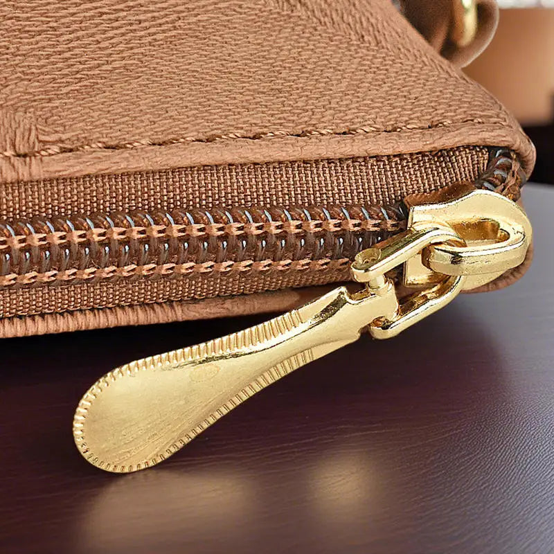 Portefeuille Femme Long Classique Cuir PU Bracelet - Clutch Bag Grande Capacité Téléphone Fashion Simple