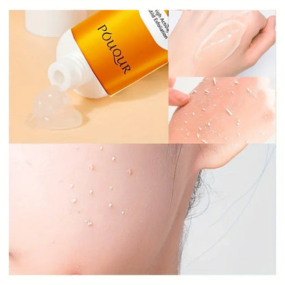 Gel Exfoliant Facial Hydratant - Éclaircissant Nourrissant Crème Visage Soin Beauté Peau Douce Lumineuse