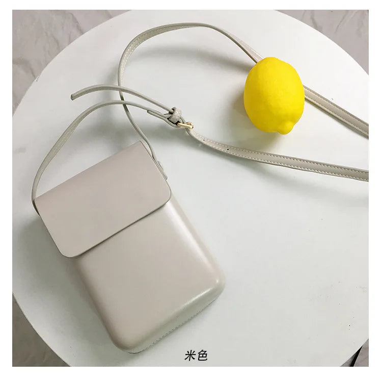 Mini Sac à Rabat en Cuir PU – Bandoulière & Crossbody Femme