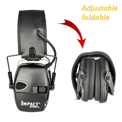 Casque Anti-Bruit Électronique Tir Sportif - Protection Auditive Impact