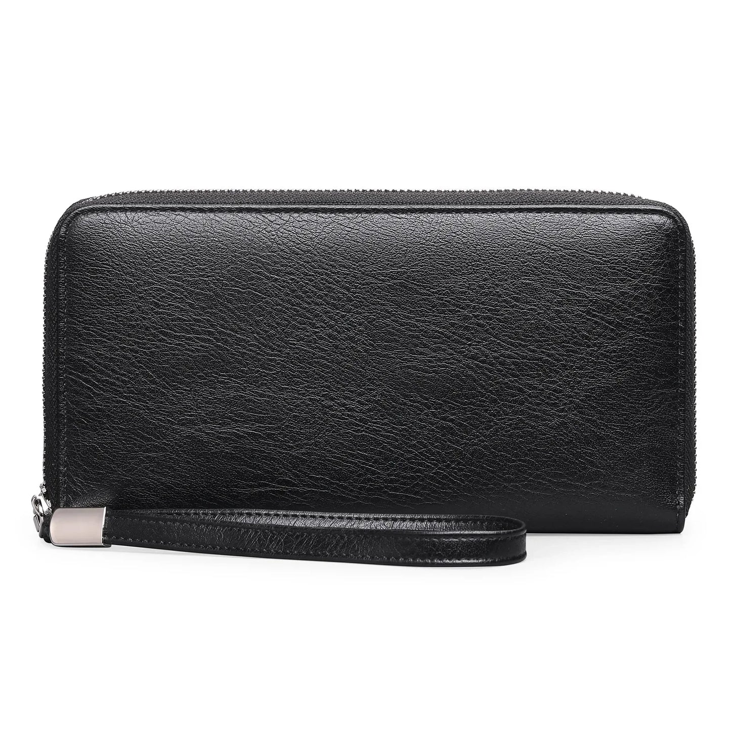 Portefeuille Femme Vintage RFID - Grande Capacité Cuir PU avec Porte-Cartes