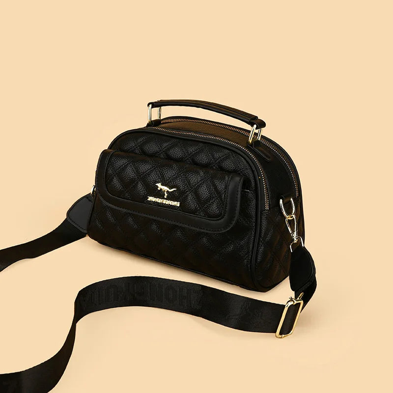 Sac à Main Femme Cuir - Sac Bandoulière Crossbody Designer Luxe Messenger