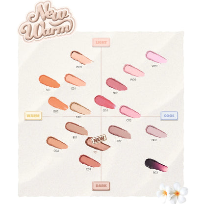 Blush rom&nd Better Than Cheek Peach Chip - Poudre Fine Modulable Sans Retombées Effet Naturel K-Beauty