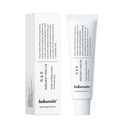 Crème Apaisante Relief 345 - Hydratante Anti-Imperfections Nourrissante Soin Peau Sensible Beauté