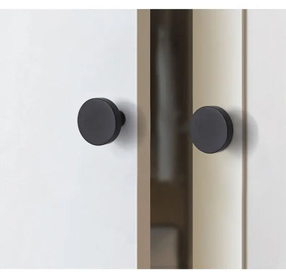 Poignée de Meuble Moderne en Aluminium - Bouton Rond pour Armoire et Tiroir