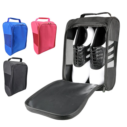 Sac à Chaussures en Nylon Respirant – Léger, Idéal Golf, Voyage & Camping