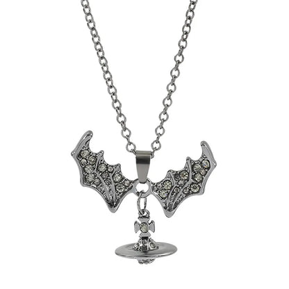 Collier Pendentif Tasse Thé Émail Fait Main - Chaîne Longue Pull Bohème