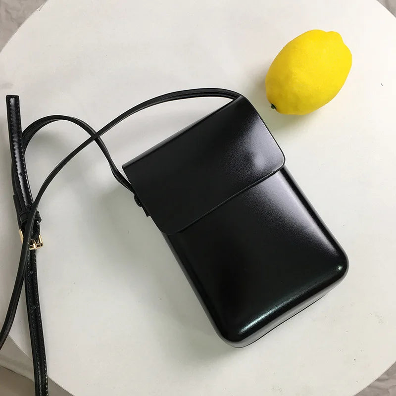Mini Sac à Rabat en Cuir PU – Bandoulière & Crossbody Femme