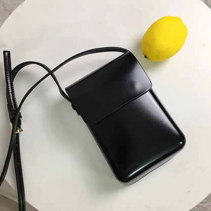 Mini Sac à Rabat en Cuir PU – Bandoulière & Crossbody Femme