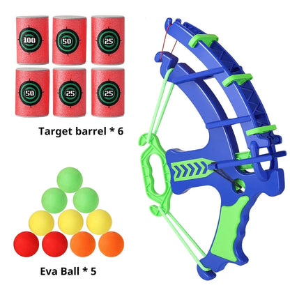 Jeu de Cible Montessori avec Balles Adhésives - Jeu Éducatif Extérieur