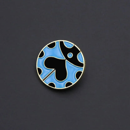 Pin's Émaillé Coccinelle Bleue JoJo's Bizarre Adventure Giorno Giovanna – Badge Broche Anime Fans