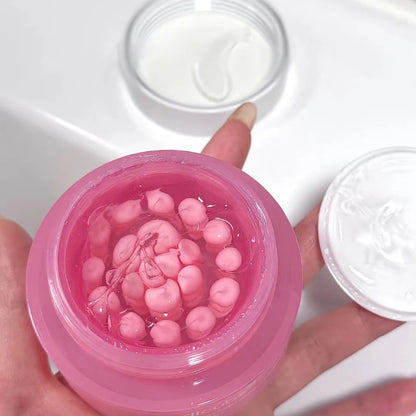 Crème Capsule Collagène Rose PDRN Coréenne 55g - Niacinamide Teint Irrégulier Hydratant Léger Non-Gras