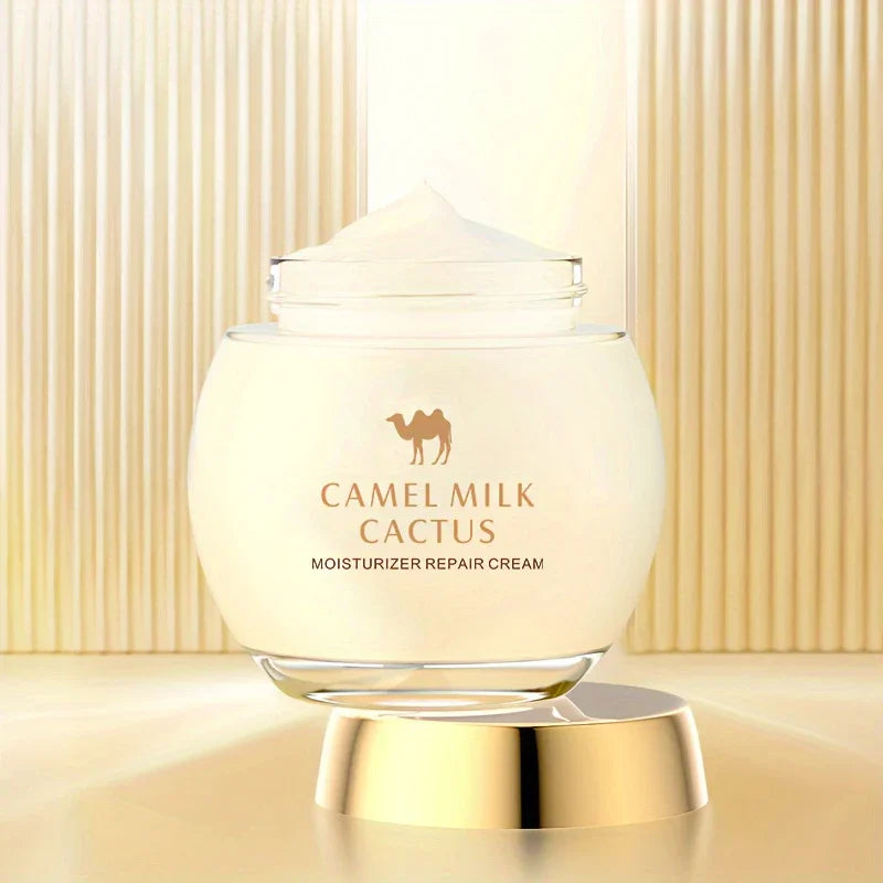 Crème Hydratante Lait Chamelle Cactus - Nourrissante Rajeunissante Longue Durée Naturelle Soin Beauté