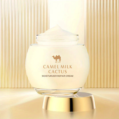Crème Hydratante Lait Chamelle Cactus - Nourrissante Rajeunissante Longue Durée Naturelle Soin Beauté