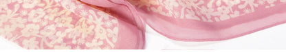 Foulard Écharpe Mousseline Petite Fleur Femme - Bandana Hijab Châle Été Protection Solaire