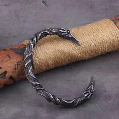 Bracelet Manchette Punk Homme – Alliage Zinc Style Viking, 8 Designs