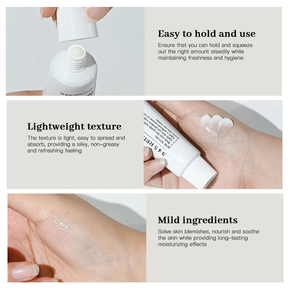 Crème Apaisante Relief 345 - Hydratante Anti-Imperfections Nourrissante Soin Peau Sensible Beauté