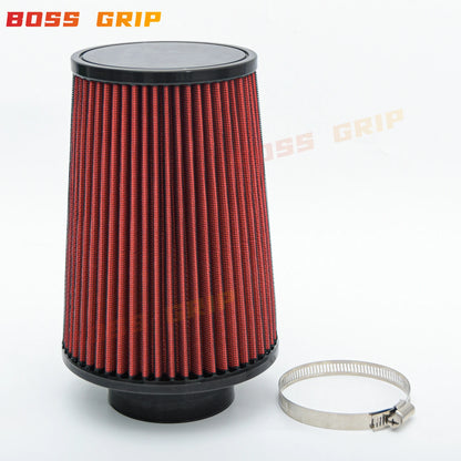 Filtre à Air Sport Universel 76mm (3") - Haute Performance Admission Froide