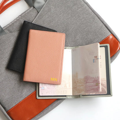 Portefeuille Femme Cuir PU Personnalisable Lettres Nom - Porte-Carte Monnaie Compact Rabat Cadeau Unique