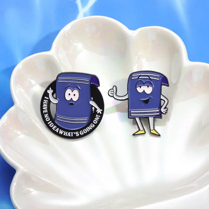 Pin's Émaillé Towelie Anime Comédie – Broche Badge Humoristique Unisexe