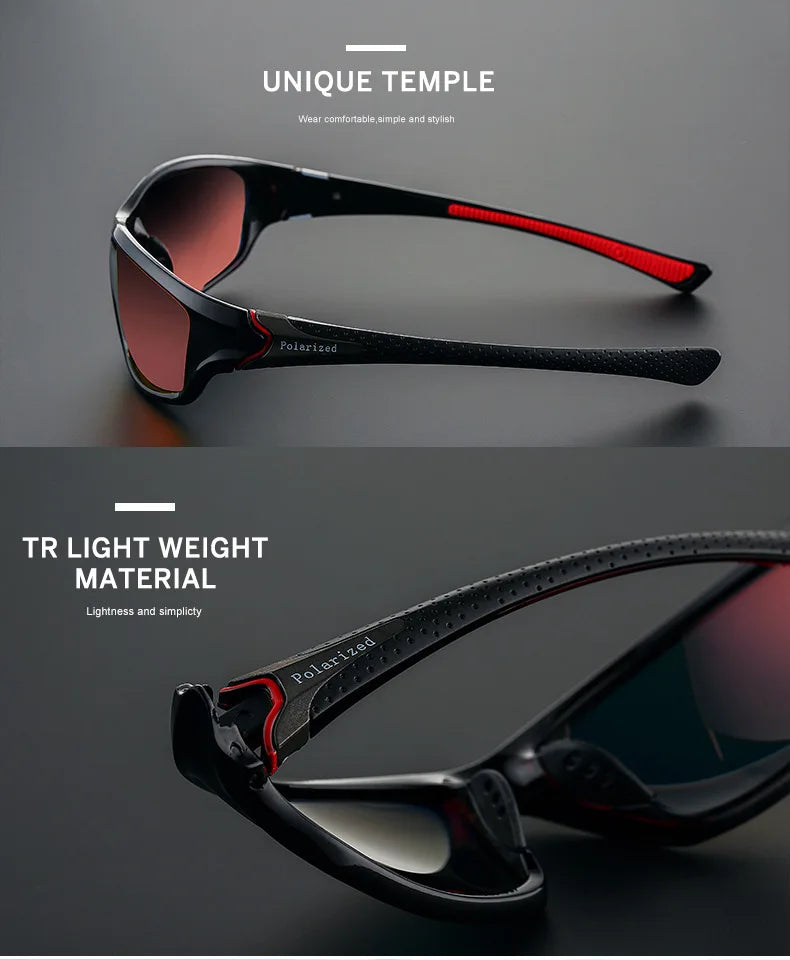 Lunettes de Soleil Polarisées UV400 - Mode Casual Homme Femme