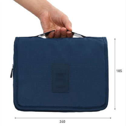Trousse de Toilette Suspendue Imperméable – 6 Poches, Idéale Voyage