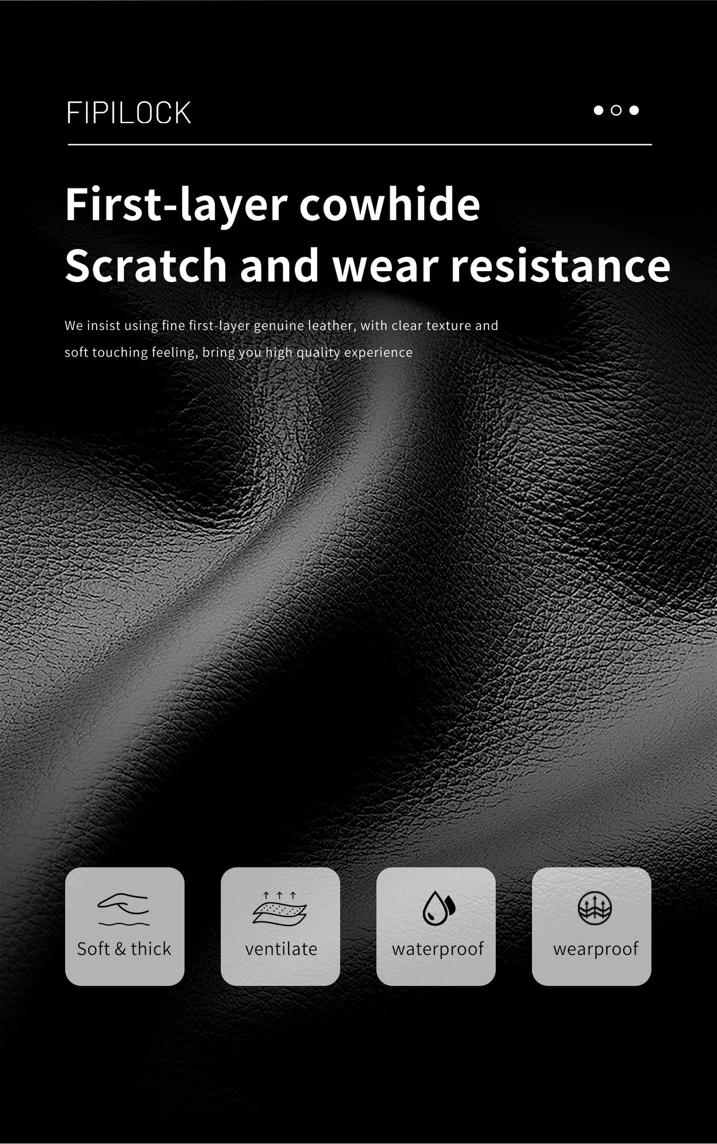Portefeuille Sécurisé Serrure Empreinte Digitale - Clutch Anti-Vol Homme Femme Technologie Biométrique