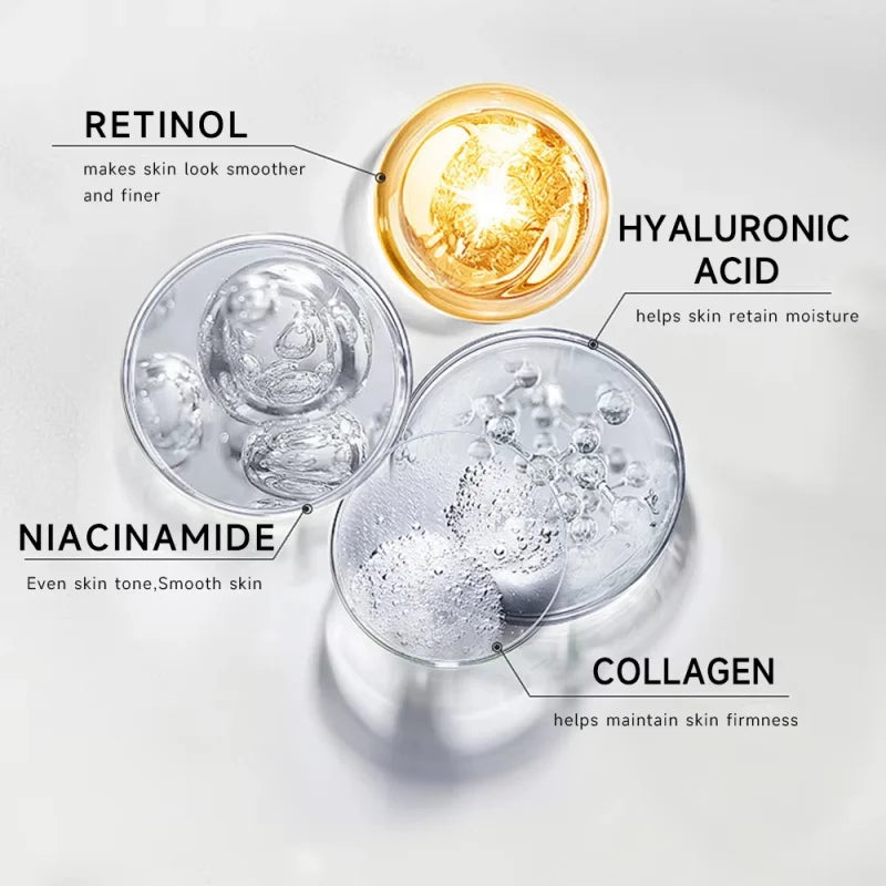 Crème Réparatrice Rougeurs Visage 5pcs - Rosacée Acné Peau Sensible Sèche Hydratante Apaisante K-Beauty