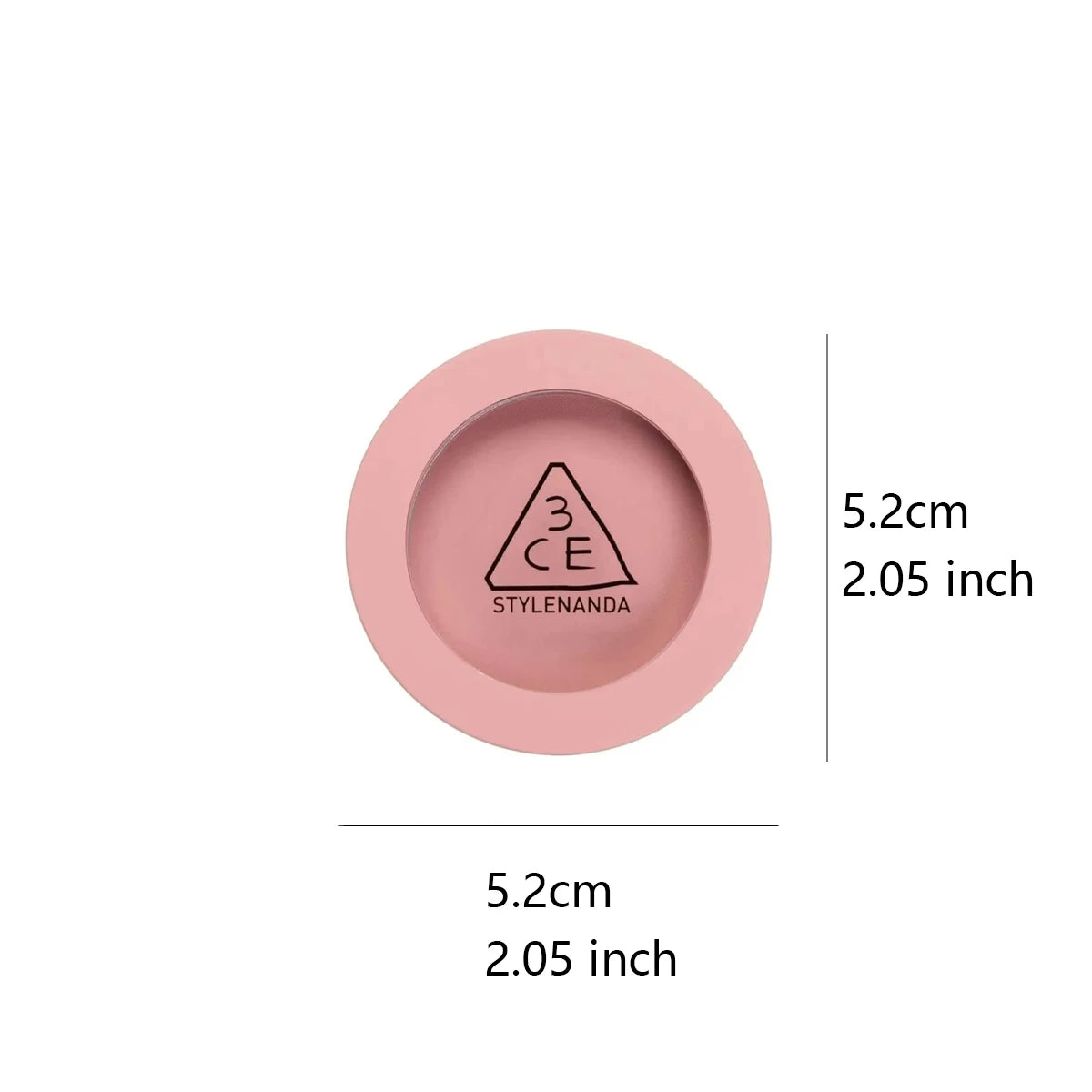 Blush 3CE Mood Recipe Delectable - Poudre Soyeuse Modulable Pigmentation Naturelle Longue Tenue K-Beauty