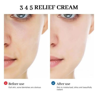 Crème Relief Antioxydante 50ml - Apaisante Réparatrice Hydratante Sérum Visage Soin Beauté