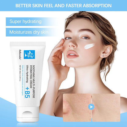 Crème Apaisante Relief 40ml - Hydratante Anti-Imperfections Nourrissante Soin Peau Sensible Beauté