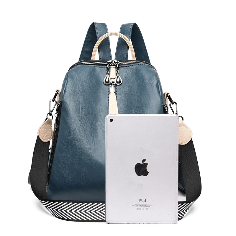 Sac à Dos Femme Cuir Souple Premium - Backpack Voyage École Mode 2025
