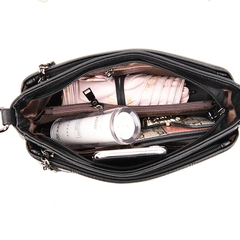 Sac à Main Femme Cuir Véritable Luxe 2025 - Crossbody Designer Premium