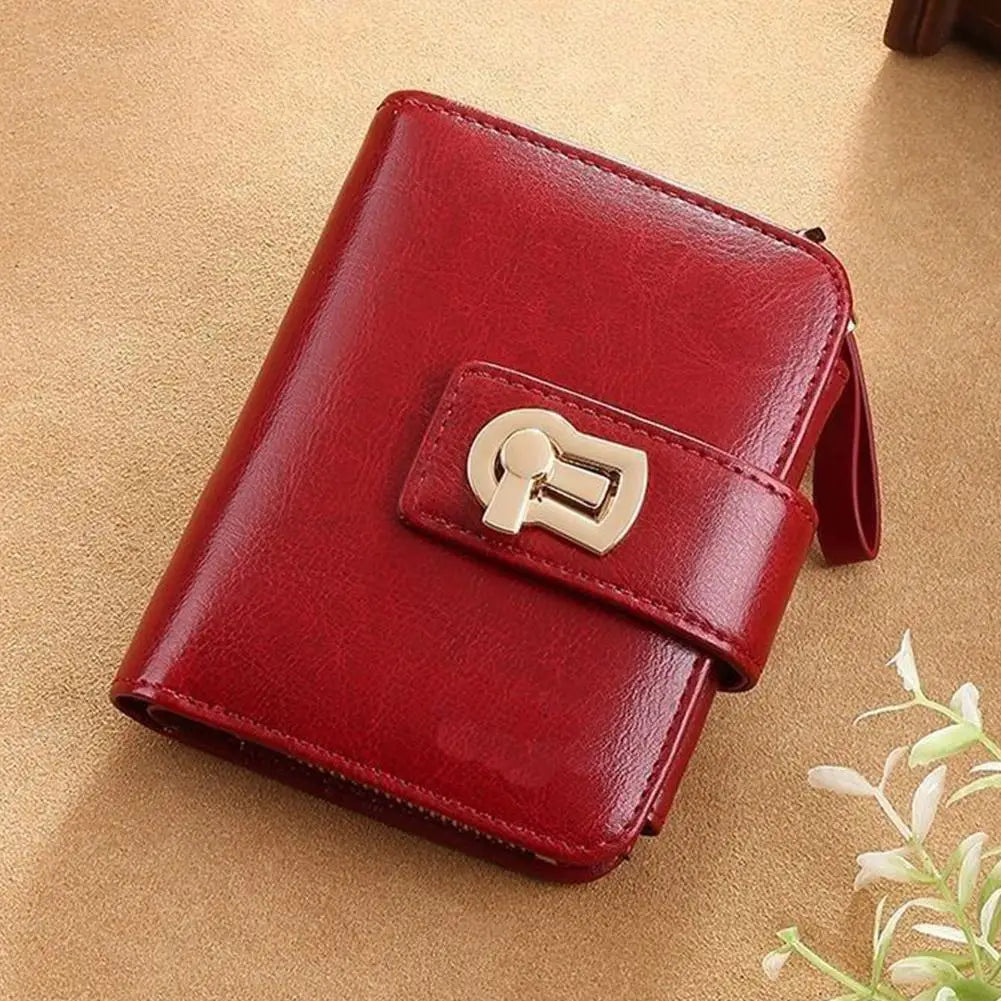 Portefeuille Long en Cuir PU pour Femme - Organisateur Anti-Vol