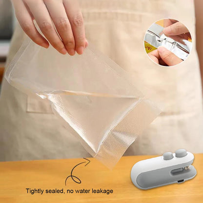 Mini Thermoscelleur Rechargeable pour Sacs Alimentaires – Portable & Magnétique