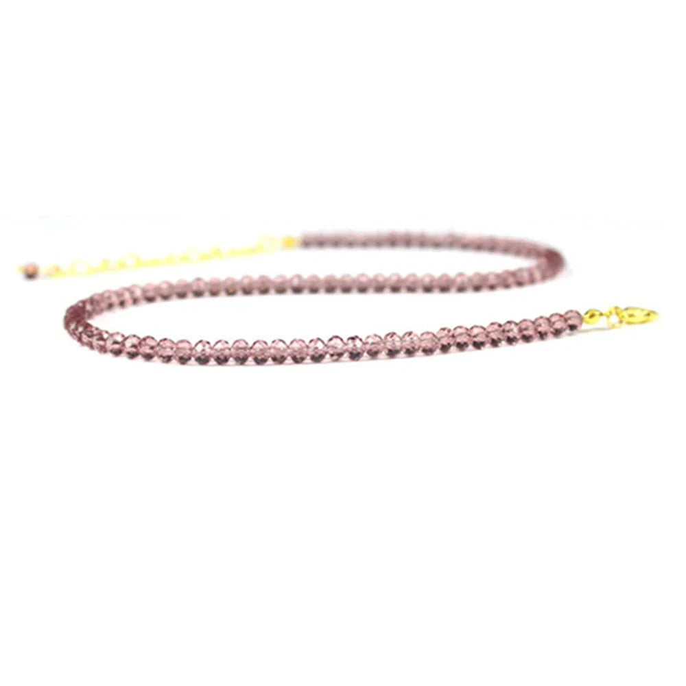 Collier Choker Perles Noires Minimaliste - Ras-du-Cou Court Élégant