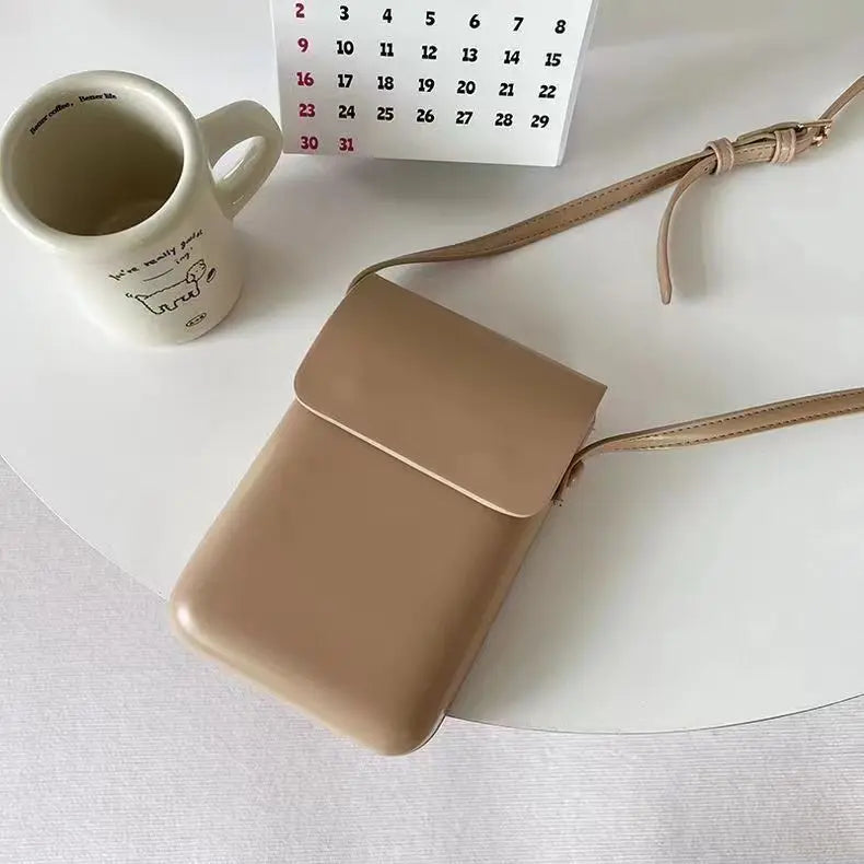Mini Sac à Rabat en Cuir PU – Bandoulière & Crossbody Femme
