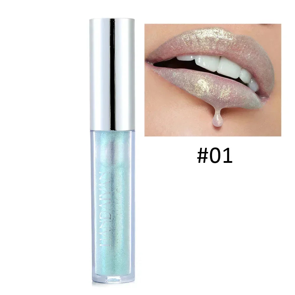 Gloss Holographique Sirène — Brillant Métallique Longue Tenue, 6 Teintes