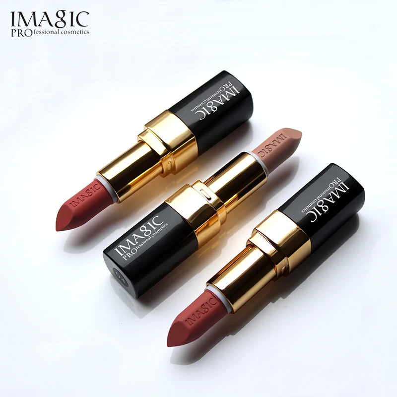 Rouge à Lèvres IMAGIC 12 Couleurs Hydratant Longue Tenue - Lipstick Matte Cosmétique