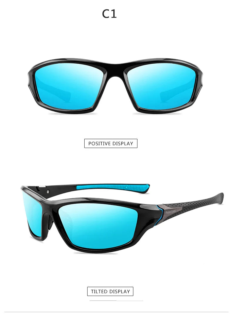 Lunettes de Soleil Polarisées UV400 - Mode Casual Homme Femme