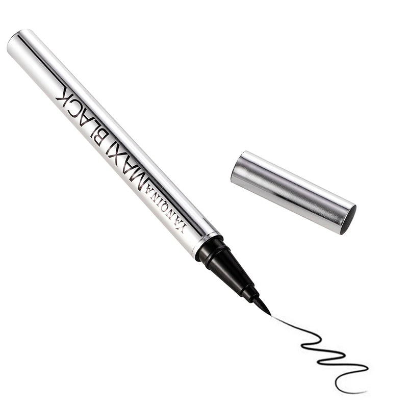 Crayon Eye-Liner YANQINA Noir Intense Waterproof - Eyeliner Longue Tenue Anti-Bavure Maquillage