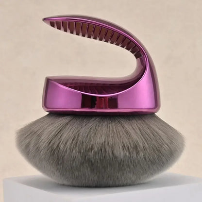 Pinceau Kabuki Corps Extra Large Vegan - Applicateur Autobronzant Fond de Teint Professionnel Blend & Blur